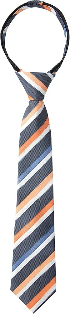 Spring Notion Boy's Striped Woven Zipper Tie | Amazon (US)