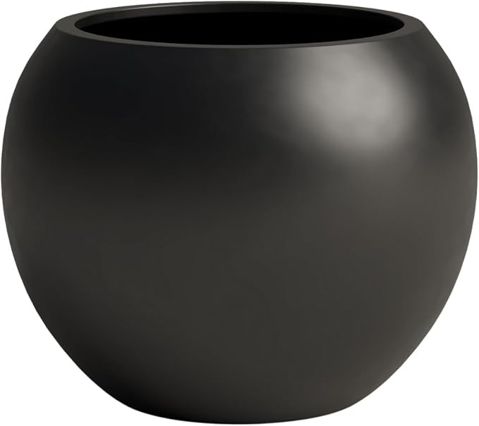 DTY Signature Mount Sherman Lightweight Durable Modern Fiberstone Sphere Planter for Indoor & Out... | Amazon (US)