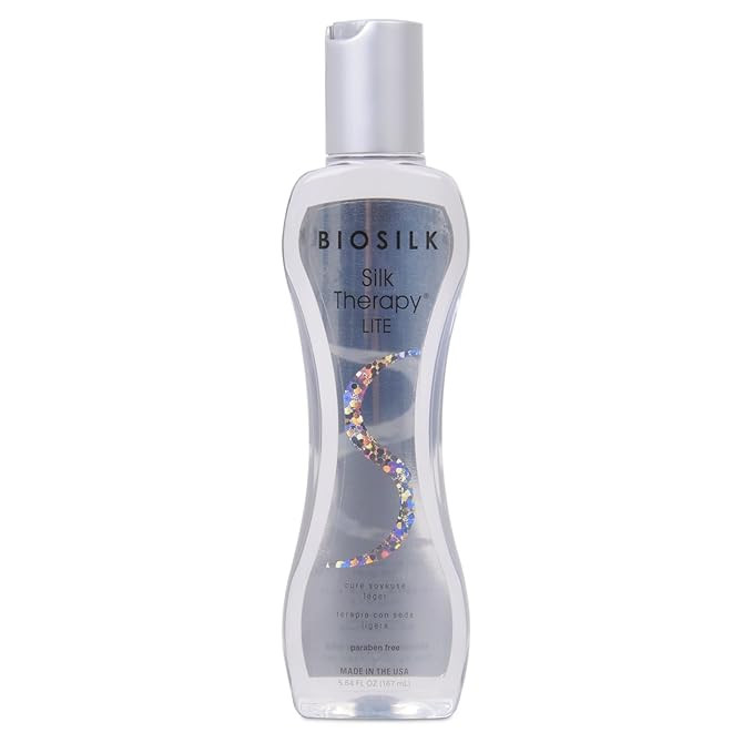 BioSilk Silk Therapy Lite, Leave-In Reconstructing Treatment To Smooth Fine & Thin Hair, Sulfate,... | Amazon (US)