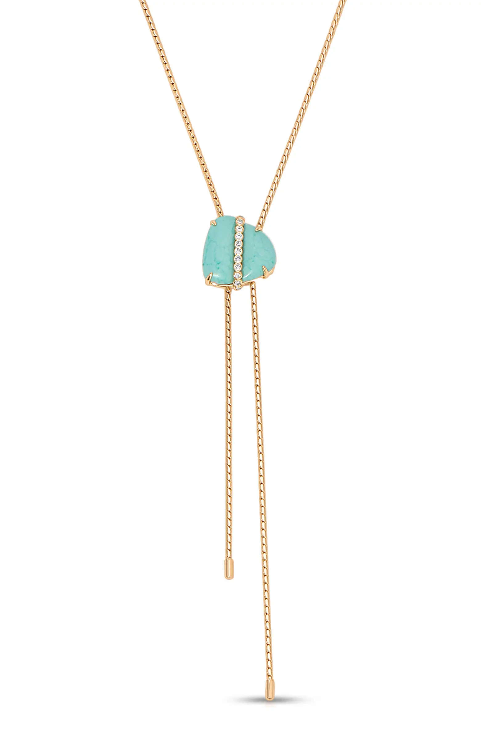Reconstituted Turquoise Solstice Bolo Necklace | Nordstrom