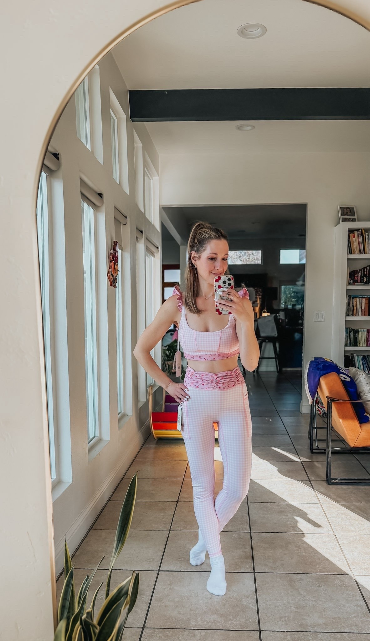 Pink gingham but make it power. 🎀💪 Obsessed with this Blogilates ruffle corset set—supportive, flattering, and way too cute not to link. Tap to shop ✨ #targetdoesitagain #pilates #grwm #ootd

#LTKActive
