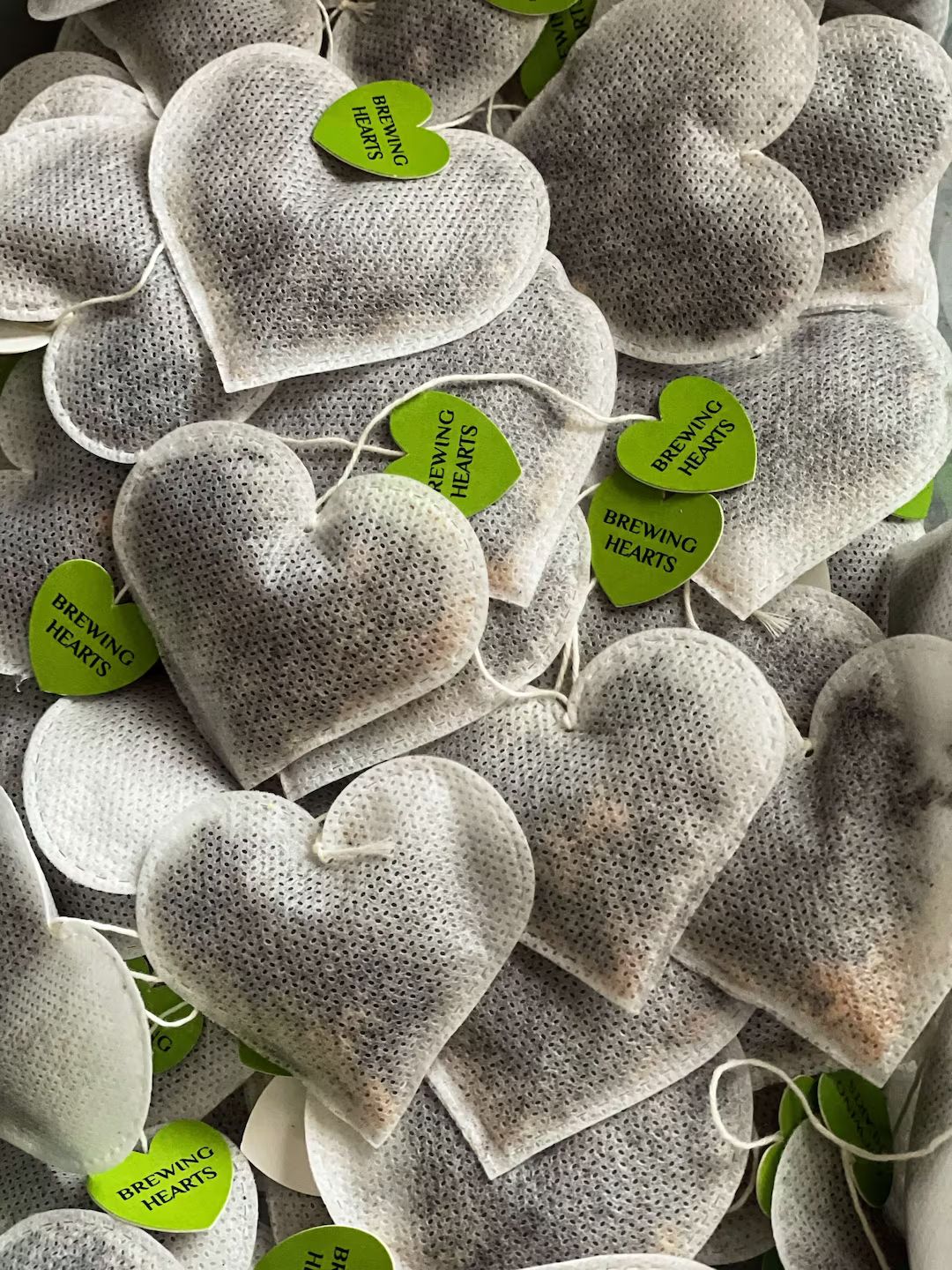 3 Heart Shaped Valentine Teabags, Healthy Organic Loose Herbal Sampler, Tea Lovers Gift, Hemp Tea... | Etsy (US)