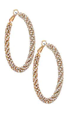 Crystal Hoop Earrings
                    
                    Ettika | Revolve Clothing (Global)