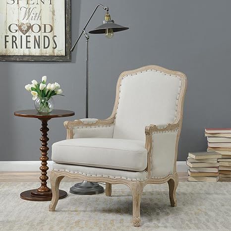 Picket House Furnishings Regal Accent Chair Taupe | Amazon (US)