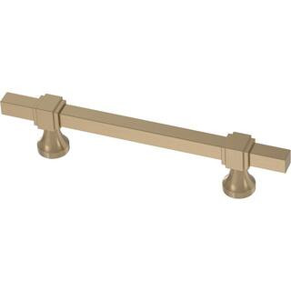 Liberty Stepped Square 1-3/8 in. to 6-5/16 in. (35 mm to 160 mm) Champagne Bronze Adjustable Draw... | The Home Depot