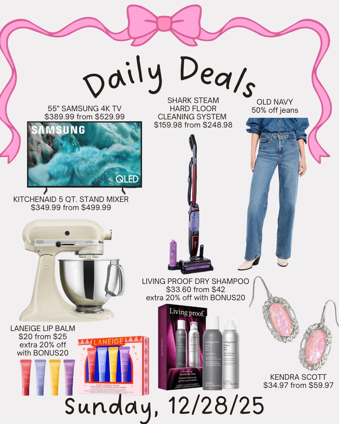 Daily deals 

#LTKFindsUnder50 #LTKSaleAlert #LTKFindsUnder100