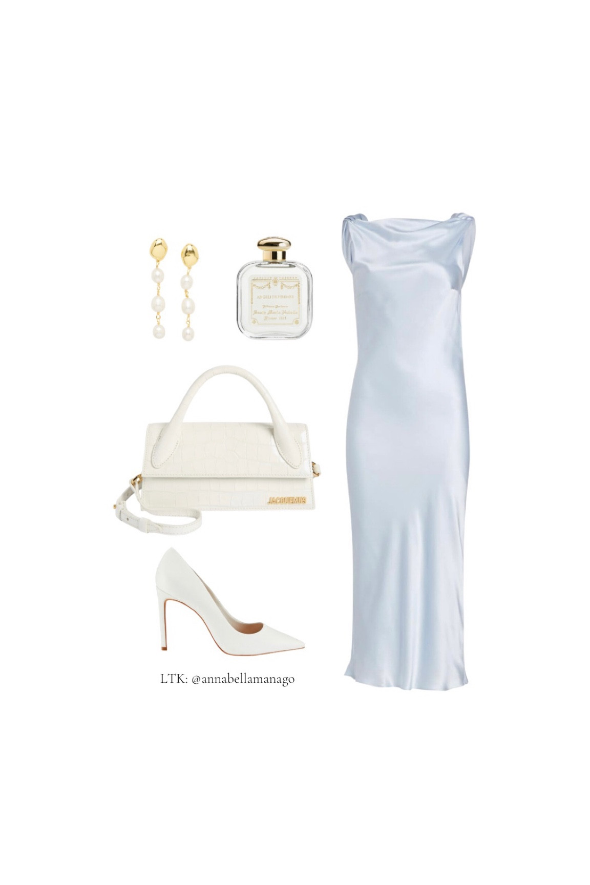 Wedding guest outfit 🩵

August wedding guest, September wedding guest, light blue dress, blue formal dress, silk dress, white handbag 

#LTKitbag #LTKparties #LTKFind