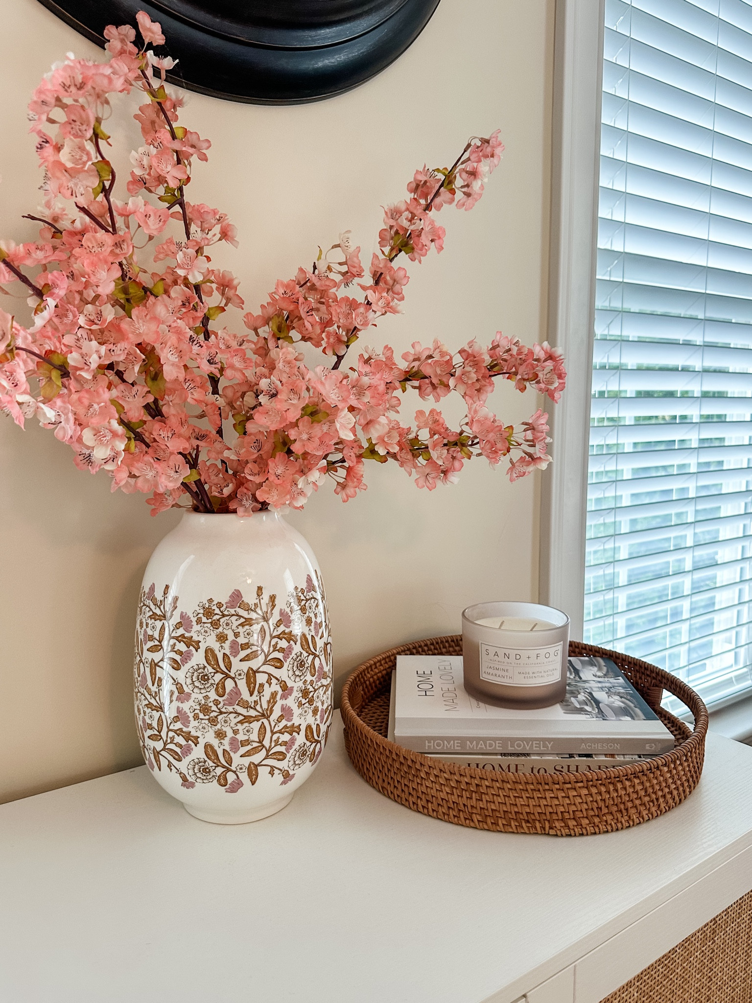 Faux cherry blossom stems on sale NOW! #LTKsalealert #LTKhome

#LTKSeasonal