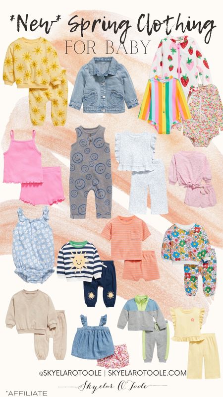 Spring clothing / spring outfits / kids clothes / baby clothes / baby clothing / kid clothing / spring break outfits / two piece sets / baby / baby girl / baby boy / gender neutral 

#LTKbaby #LTKSeasonal #LTKkids