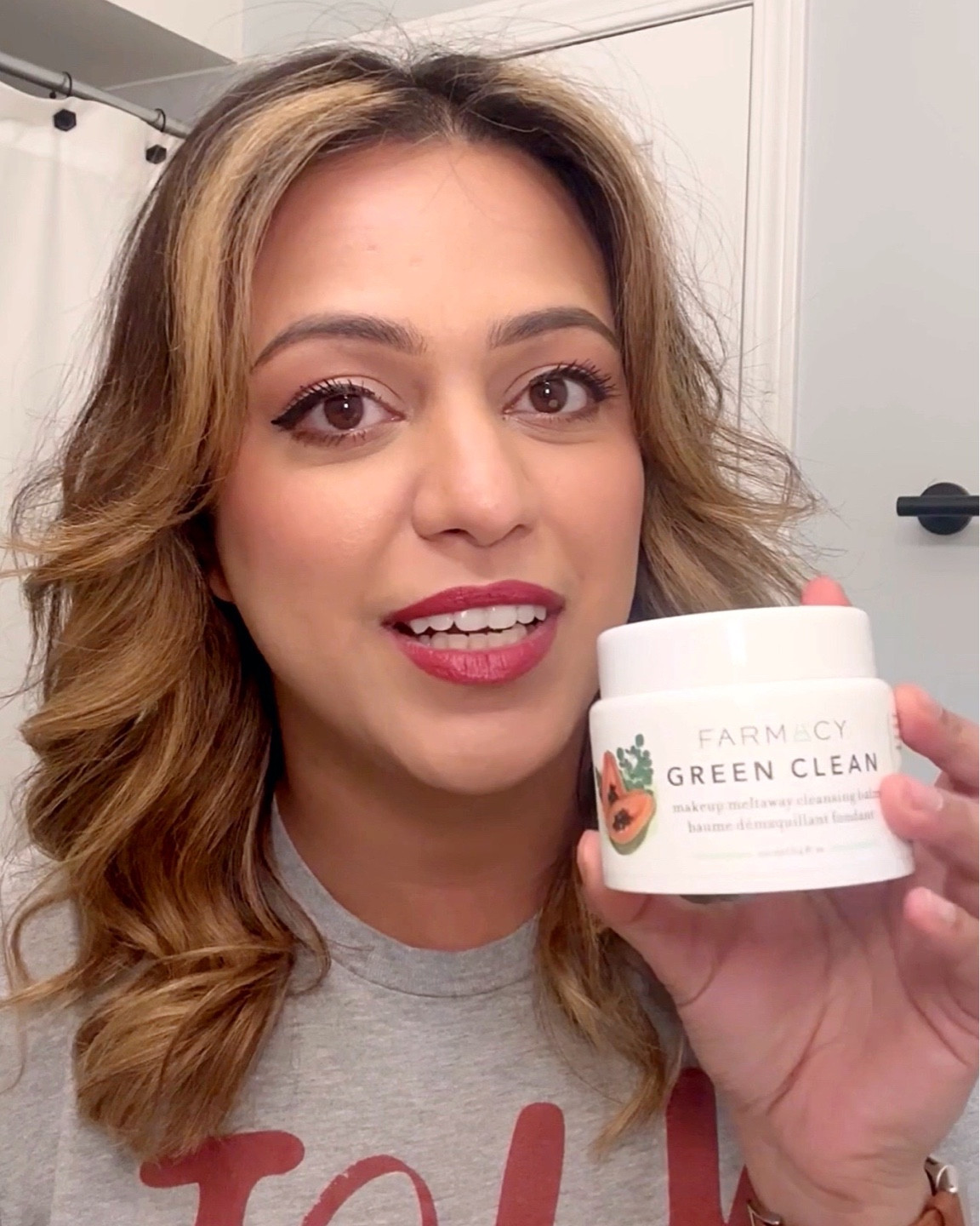 Truly MELTS makeup off in minutes! 😍 #makeupremover #cleansingbalm #farmacy #farmacygreenclean #sephorapicks #sephoraspringsavings #sephorasale 

#LTKBeautySale #LTKunder100 #LTKsalealert
