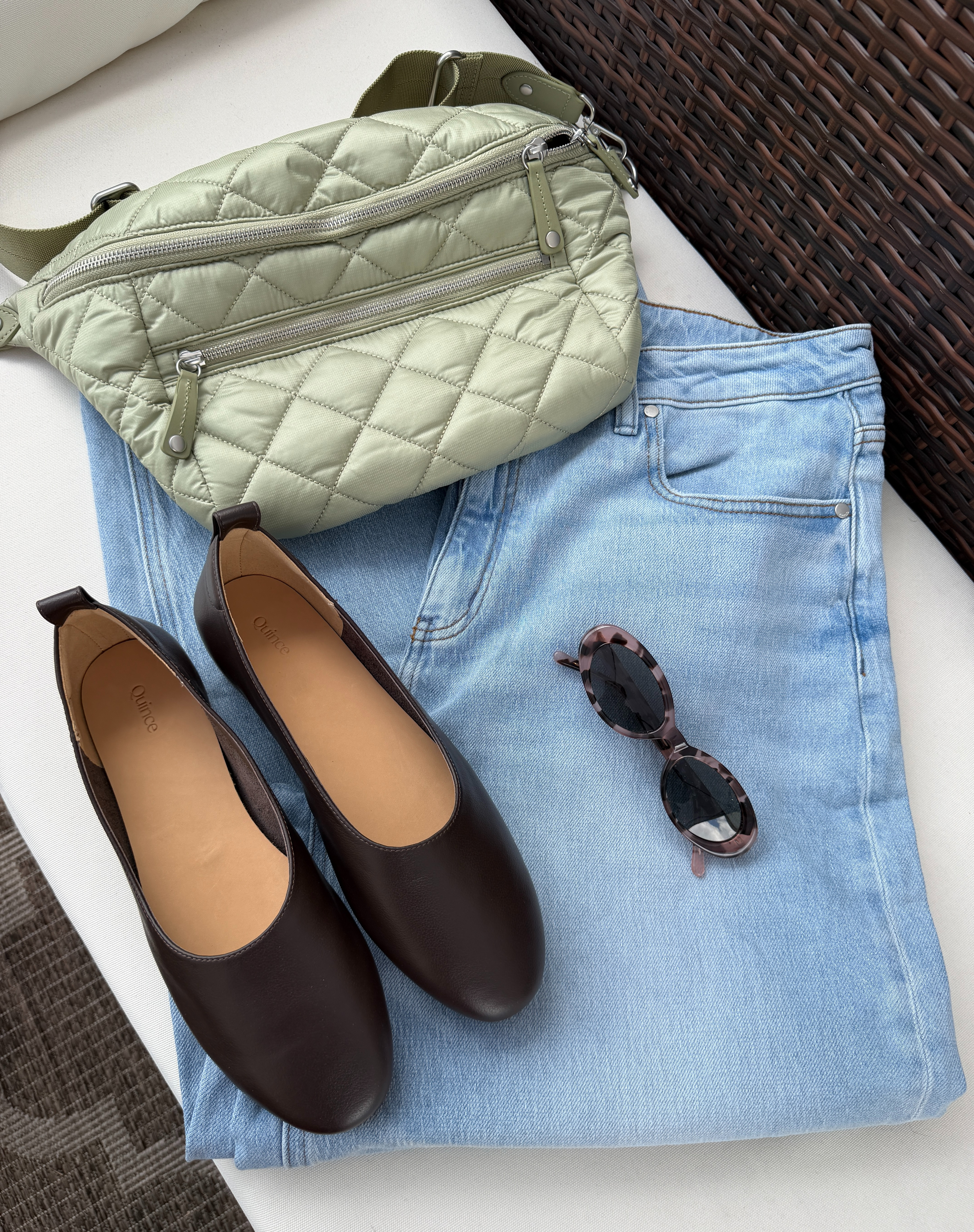 Most recent purchases from @Quince  that I’m currently spending my spring in 😍
Can you believe everything here - together - cost less than $250?!
I love that, despite everything going up in price, Quince still delivers amazing quality, natural fabrics - and prices that are more than reasonable.

Here are a few things I got in the mail

#QuincePartner #liketkit

#LTKdayinmylife #LTKgrwm #LTKootd