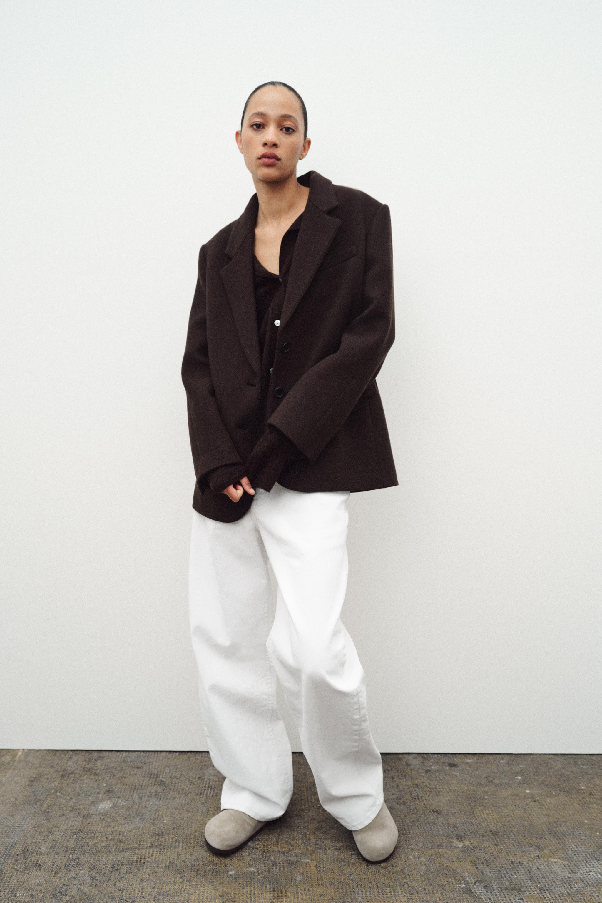 OVERSIZE WOOL BLAZER ZW COLLECTION | Zara UK