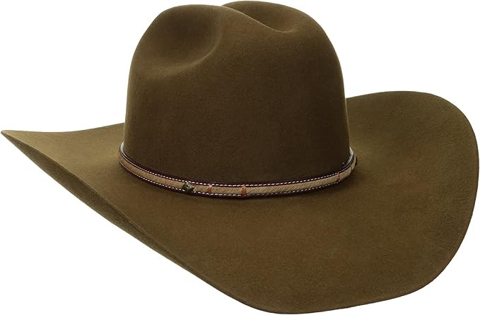 Stetson Men's Powder River 4X Buffalo Felt Cowboy Hat | Amazon (US)