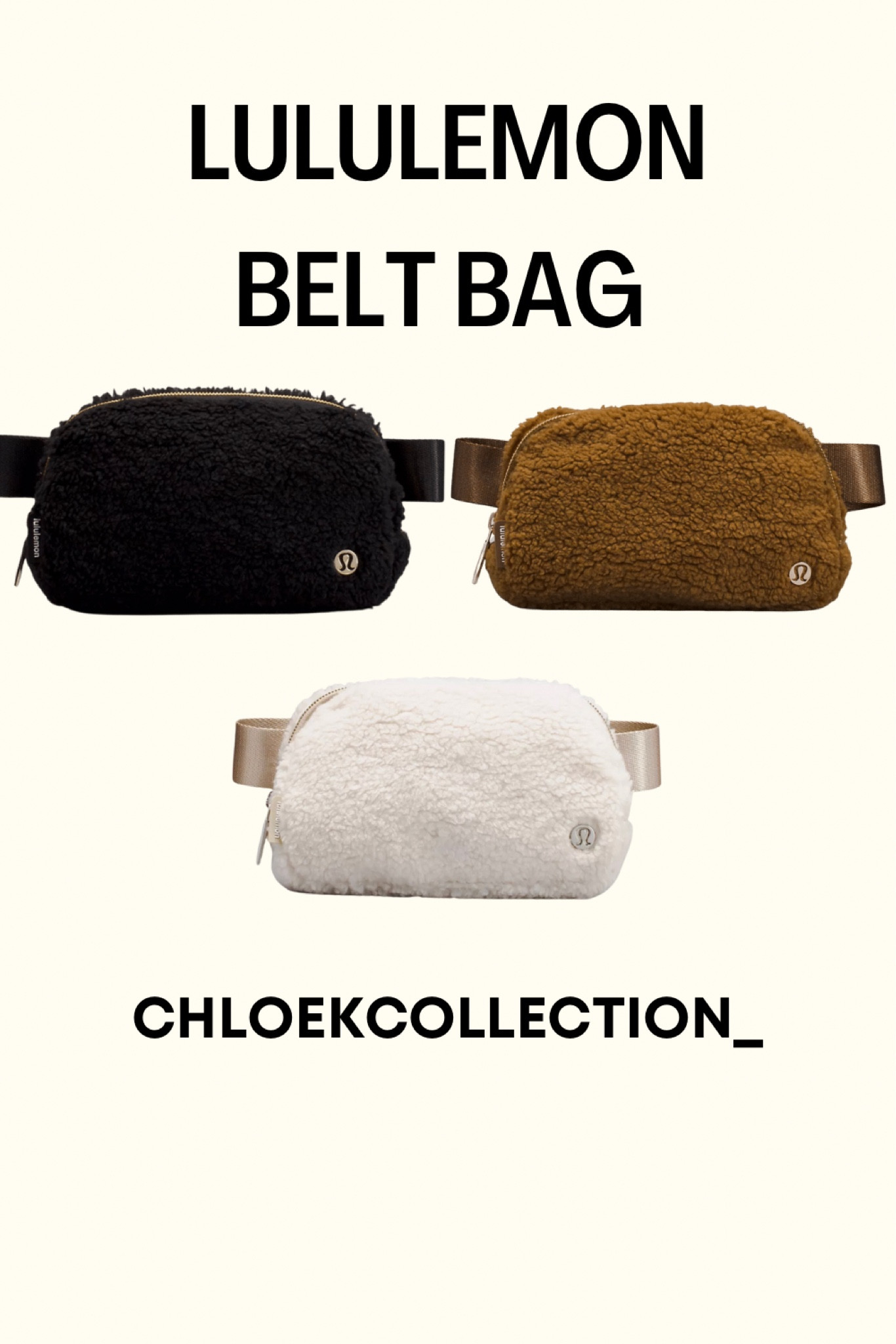 Fleece lululemon belt bag!! 

#LTKCon #LTKU #LTKSeasonal