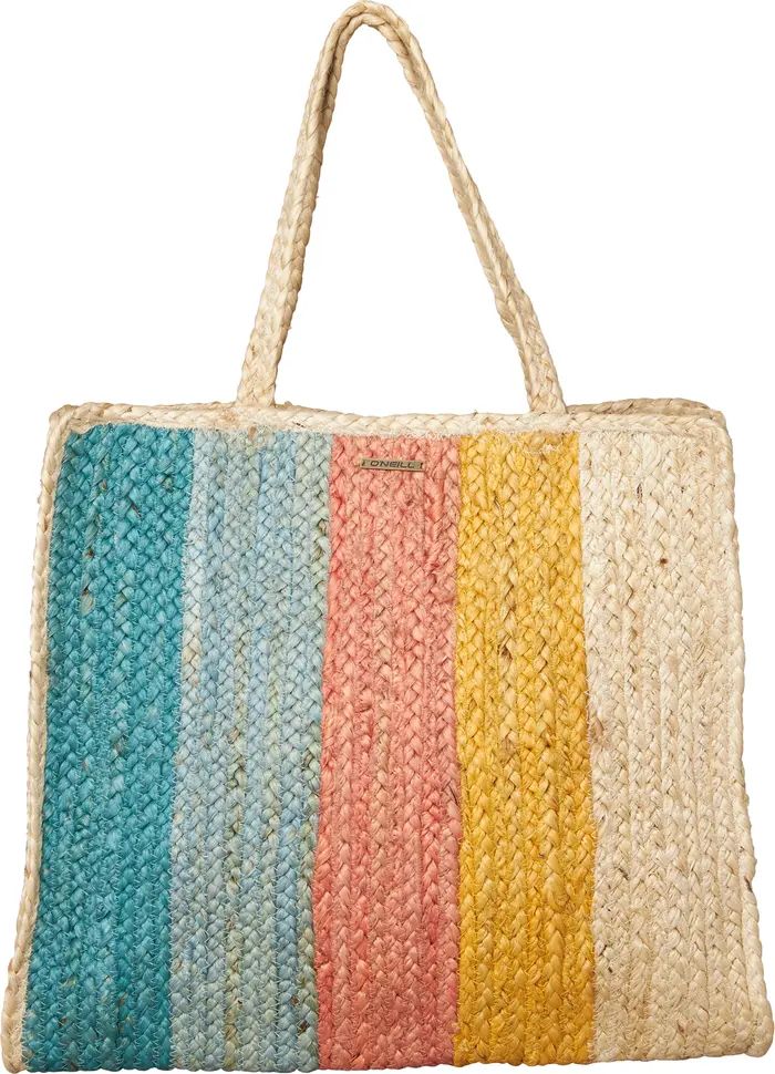 O'Neill Samara Stripe Straw Bag | Nordstrom | Nordstrom
