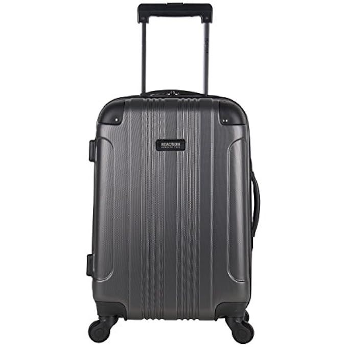 Kenneth Cole Reaction Out Of Bounds 20" Hardside 4-Wheel Spinner Carry-on Luggage, Charcoal | Amazon (US)