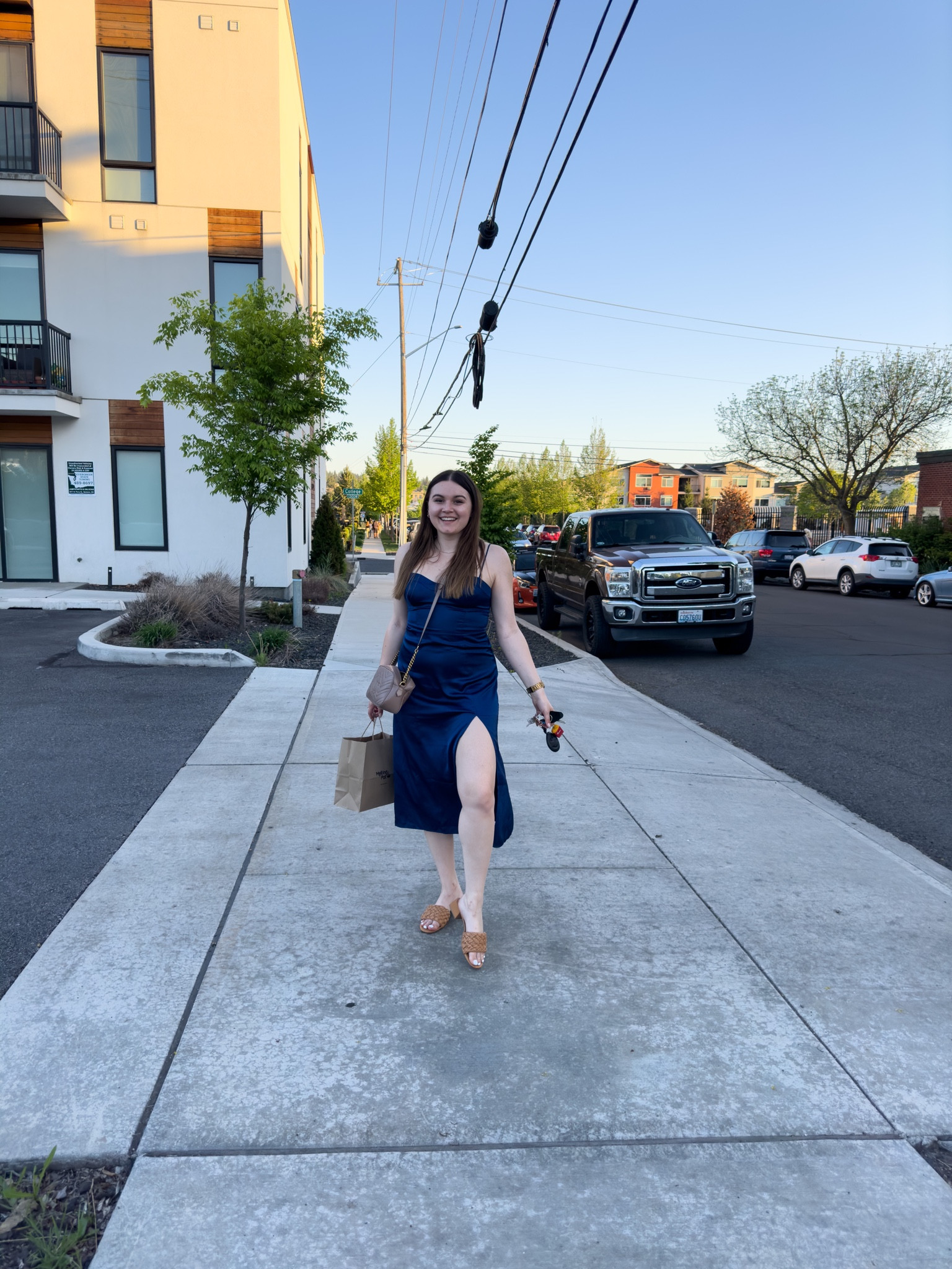 Blue satin midi dress for special occasions! Perfect for weddings and midsize girl approved

I’m wearing a M dress and size 9 heels

#LTKunder100 #LTKwedding #LTKSeasonal