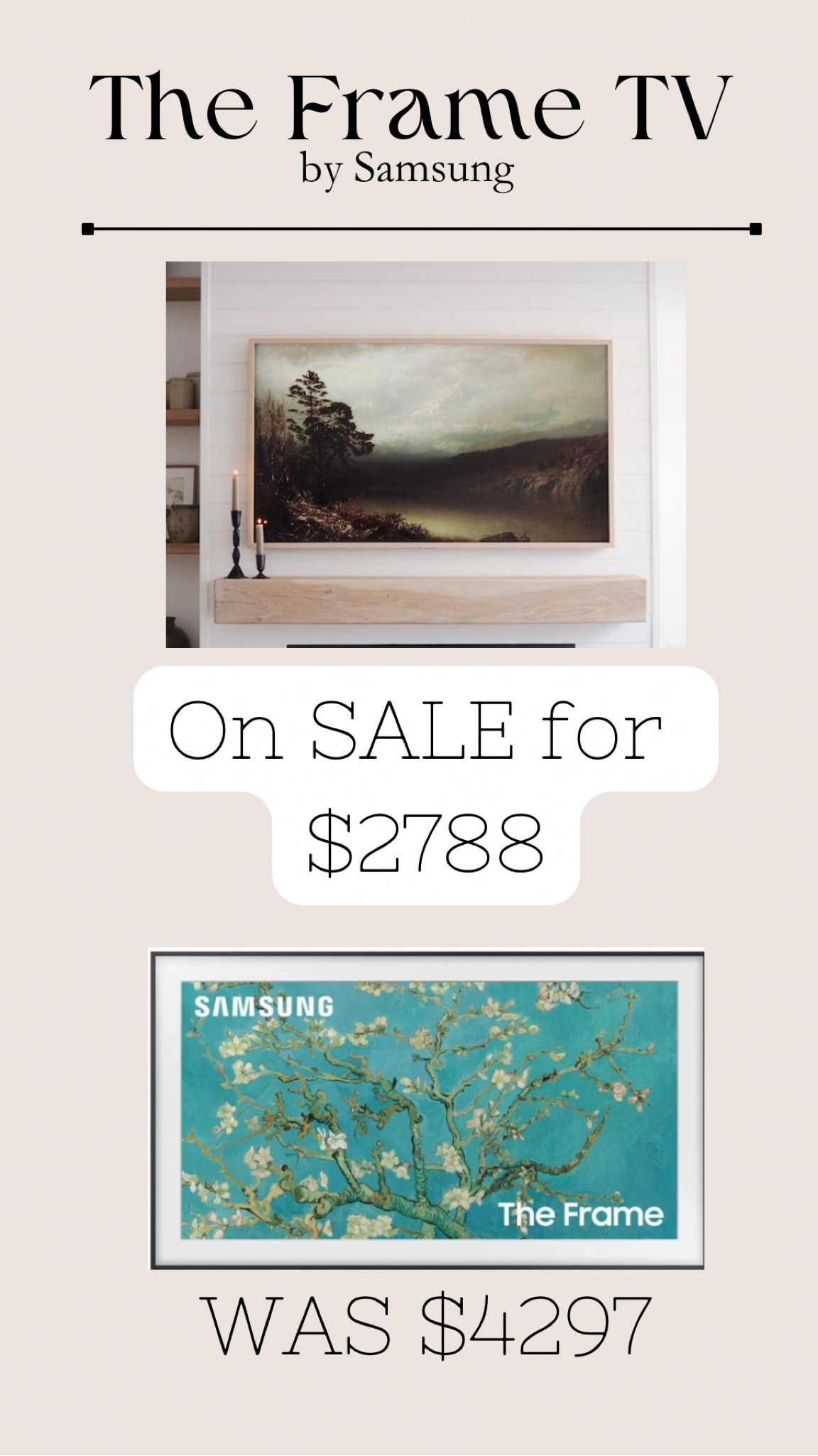 If you’ve been eyeballing ‘The Frame’ TV like me now is the time to buy! *This price is for the 85” TV.* I will have the other sizes linked as well. 

#LTKsalealert #LTKSale #LTKhome