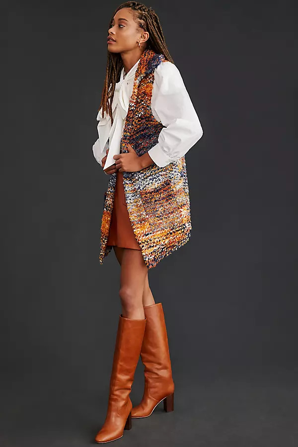 By Anthropologie Spacedye Sweater Vest By By Anthropologie in Assorted Size M P | Anthropologie (US)