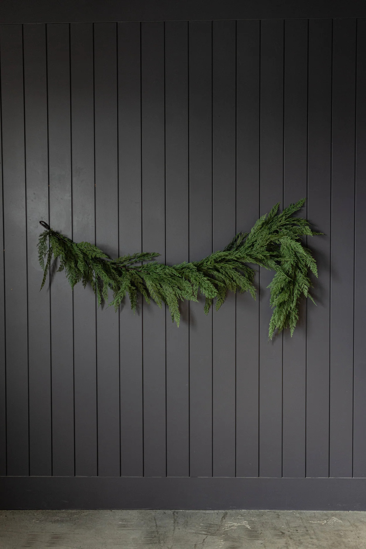 Cypress Leaf Full Real Touch Garland - 6ft | By Luxe B Co. | luxe bCO