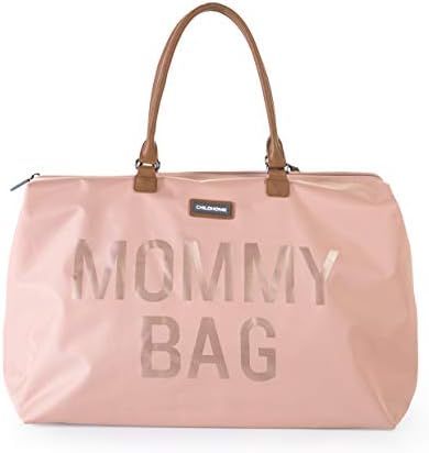 MOMMY BAG Big Pink - Functional Large Baby Diaper Travel Bag for Baby Care. | Amazon (US)