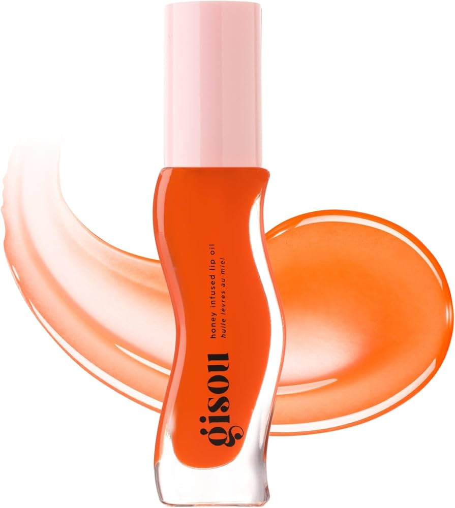 Gisou Honey Infused Hydrating Lip Oil, Nourishing Lip Moisturizer for Dry Lips, High Shine, Smoot... | Amazon (US)