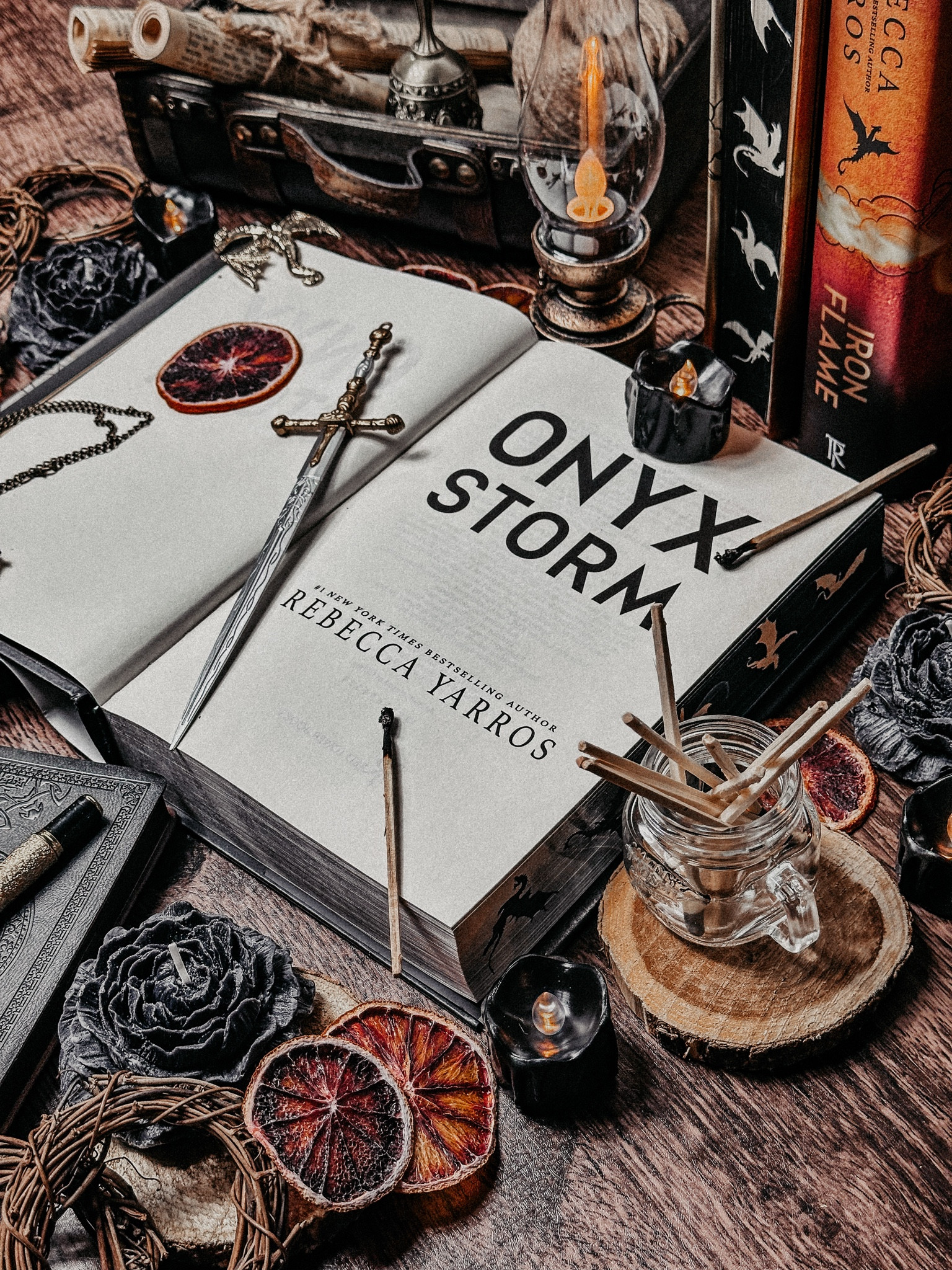  My Onyx Storm flat lay! If you haven’t read the Empyrean series you’re missing out!

#LTKFindsUnder50 #LTKHome #LTKSaleAlert