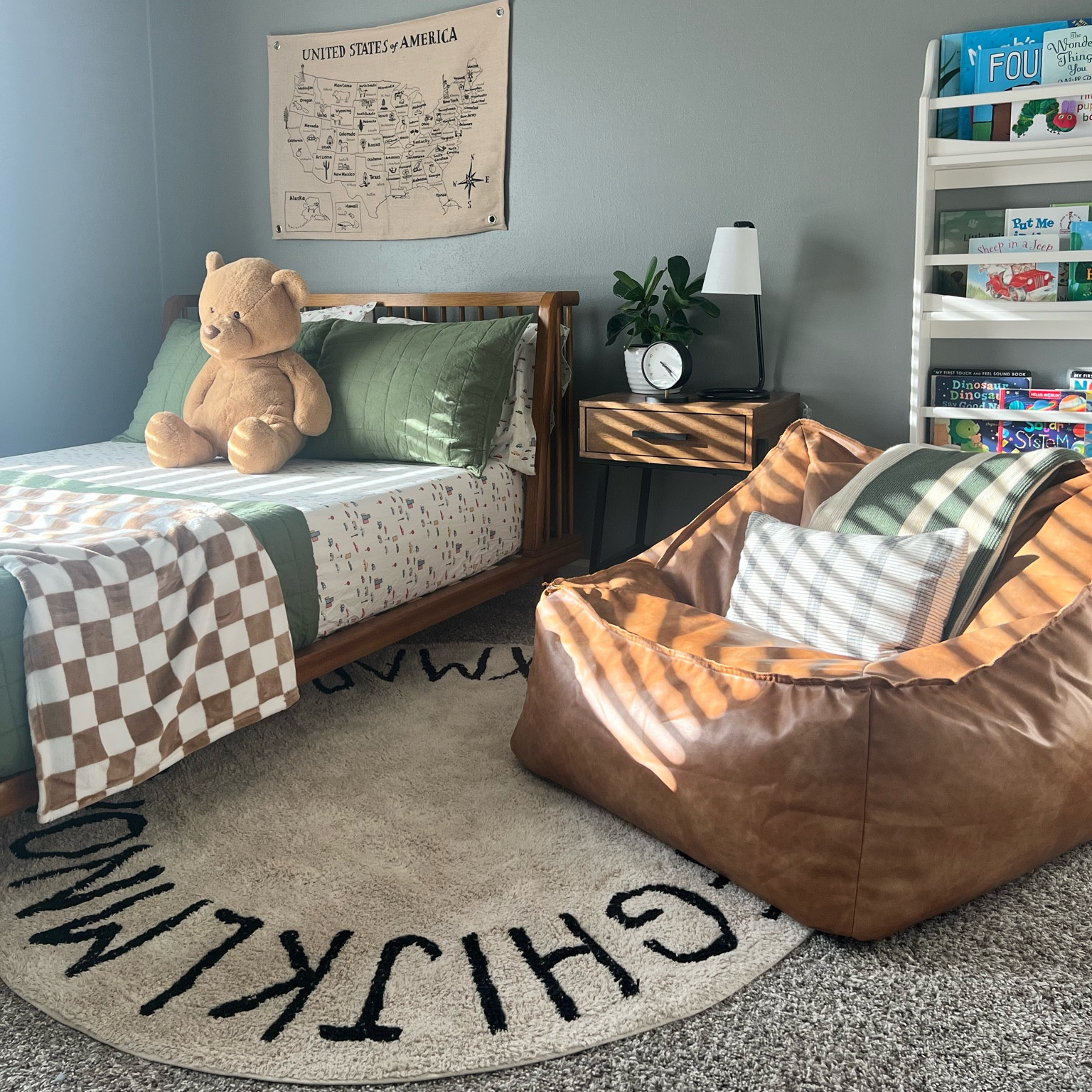 Toddler boy bedroom 💙 

Pottery barn kids, boy bedroom,
Toddler bedroom, toddler bed, neutral boy room, big boy room, big boy bed 

#LTKhome #LTKkids #LTKfamily