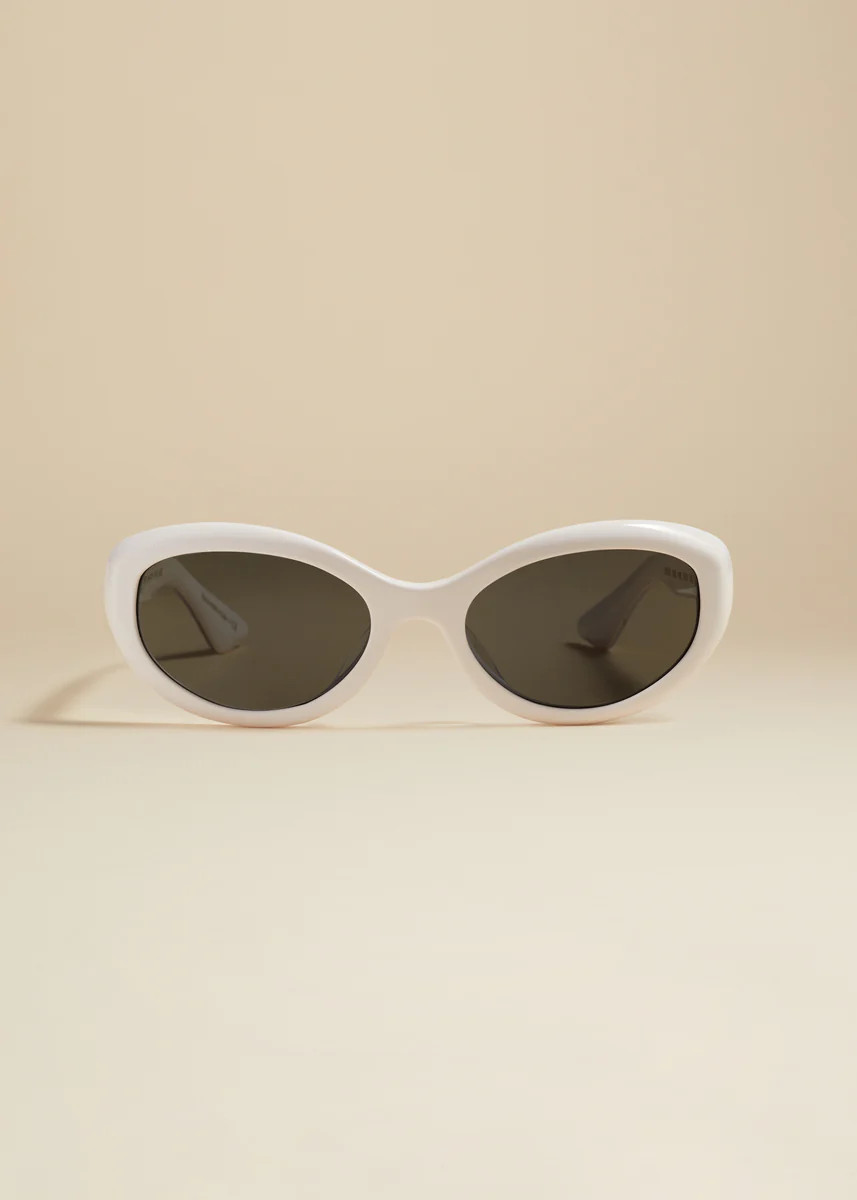 The KHAITE x Oliver Peoples 1969C in White | Khaite
