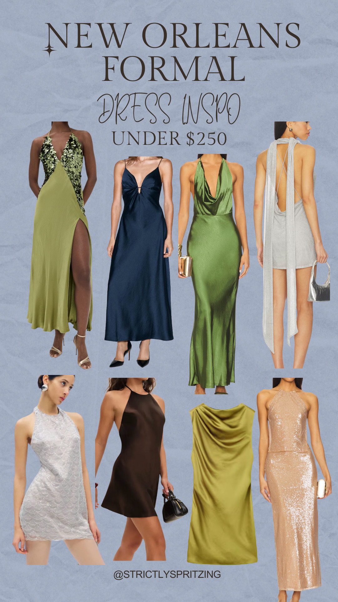 New Orleans Formal Inspiration: Semi Formal Dresses! Dresses under $250 

 #LTKHoliday #LTKSeasonal #LTKWedding