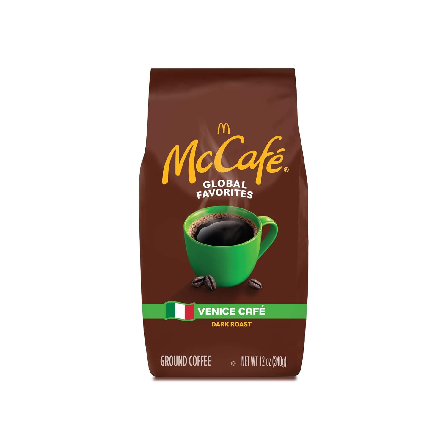 McCafe Venice Café, Ground Coffee, Dark Roast, 12oz Bag | Amazon (US)
