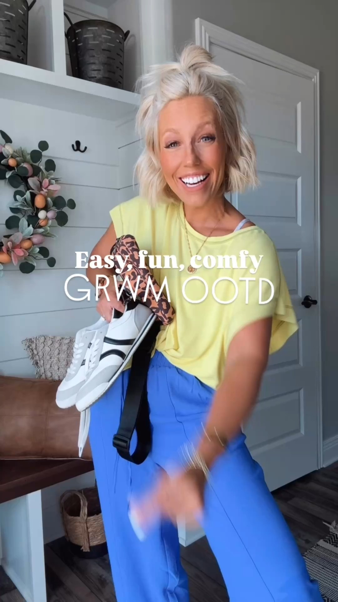 Comfy doesn’t have to be boring!!!! Love these mix of colors and a touch of leopard!!! Also, these sports bras are the BEST!!! Cute, strappy design but the padding does not come out!!!
⬇️⬇️⬇️
Tee sized up to medium
Pants TTS small
Shoes TTS

#LTKStyleTip #LTKFindsUnder50 #LTKFindsUnder100