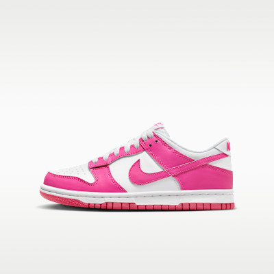 Nike Dunk Low Big Kids' Shoes in White | FB9109-102 | Nike (US)