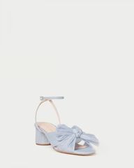 Dahlia Blue Bow Low Heel | Loeffler Randall