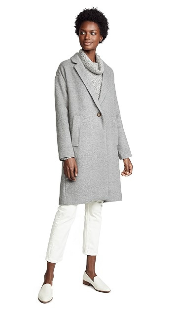 Solid Monsieur Coat | Shopbop