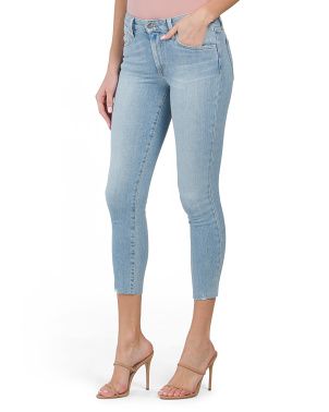 The Icon Cropped Jeans With Cut Hem | TJ Maxx