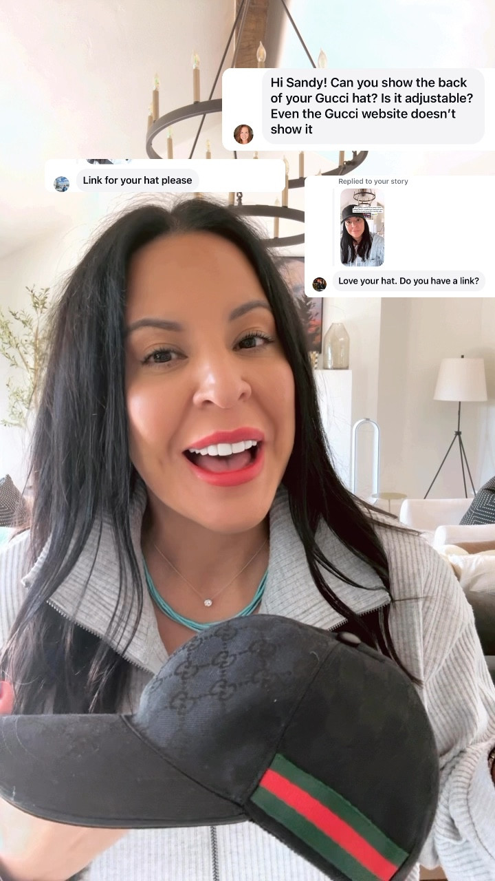 I’m wearing a size medium and I have an average size head. I have been wearing this hat on repeat since I got it for my birthday! It’s so cute on! 

#LTKMidsize #LTKTravel #LTKOver40