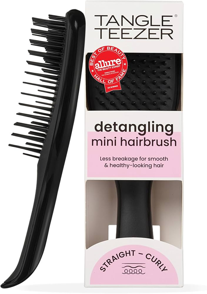 Tangle Teezer Ultimate Detangler Brush, Eliminates Knots & Reduces Breakage, Travel-Size Mini Hai... | Amazon (US)