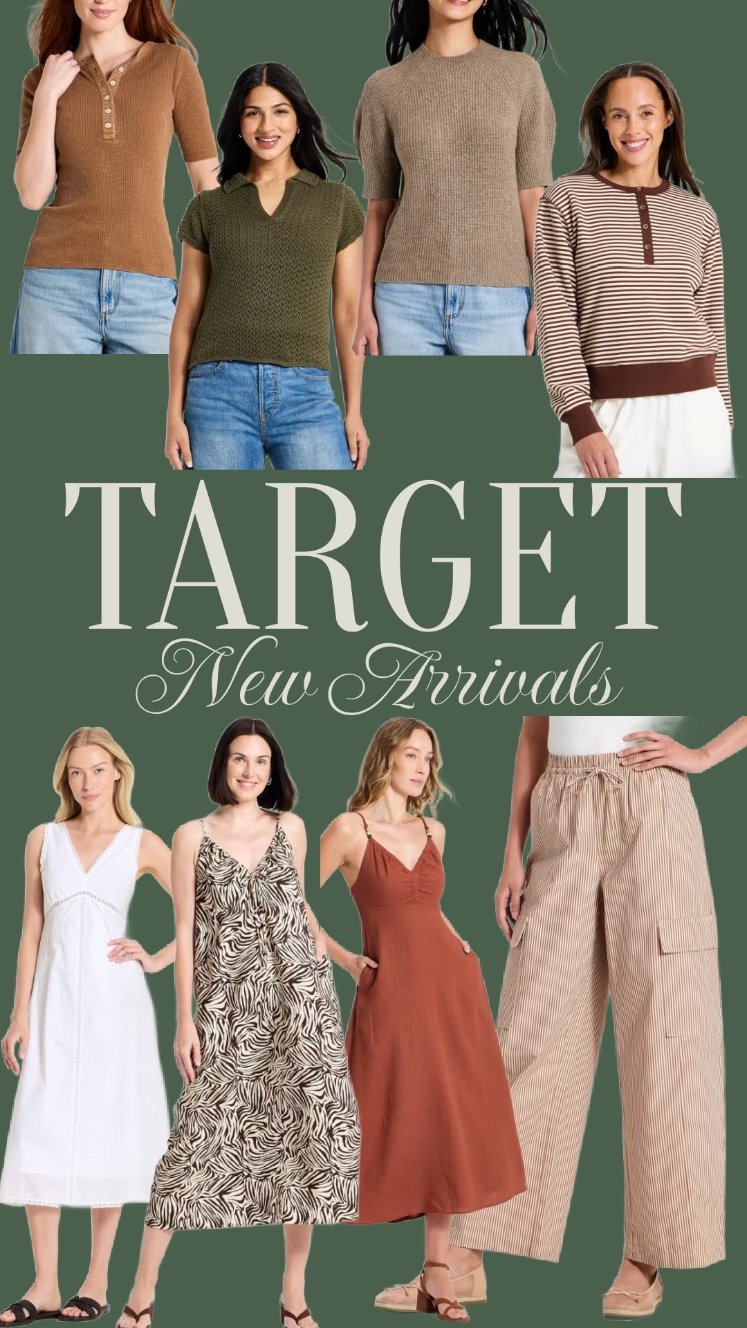 Target new arrivals!

Target finds, target sale, target sweater, zebra print

#LTKootd #LTKSaleAlert #LTKSeasonal