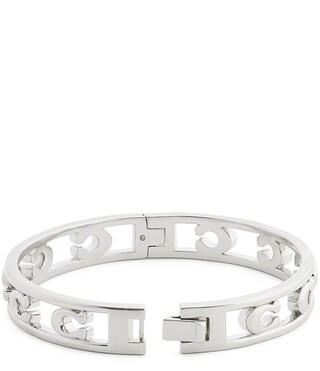 Signature C Openwork Bangle Bracelet | Dillard's