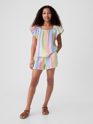 Kids Crinkle Gauze Outfit Set | Gap (US)