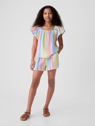 Kids Crinkle Gauze Outfit Set | Gap (US)