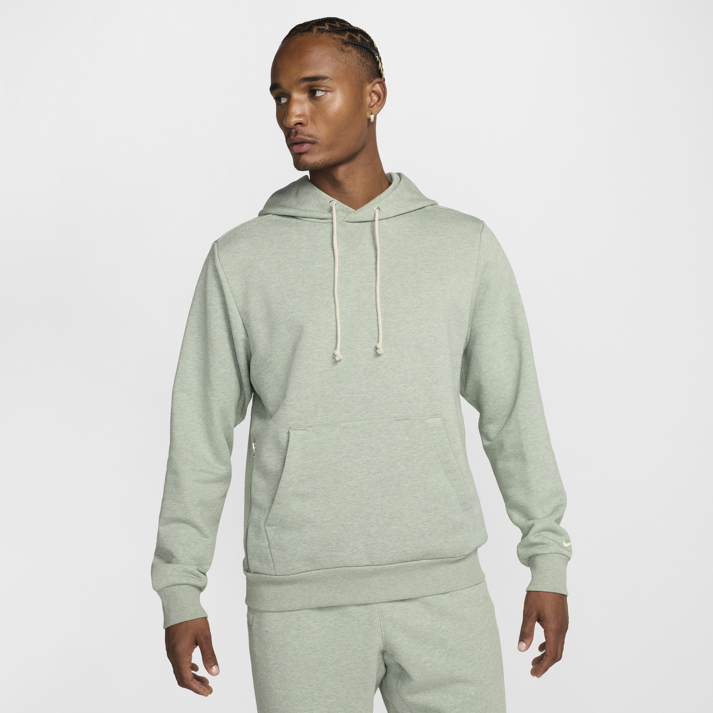 Nike Men's Standard Issue Dri-FIT Pullover Basketball Hoodie in Green | FZ0218-370 | Nike (US)