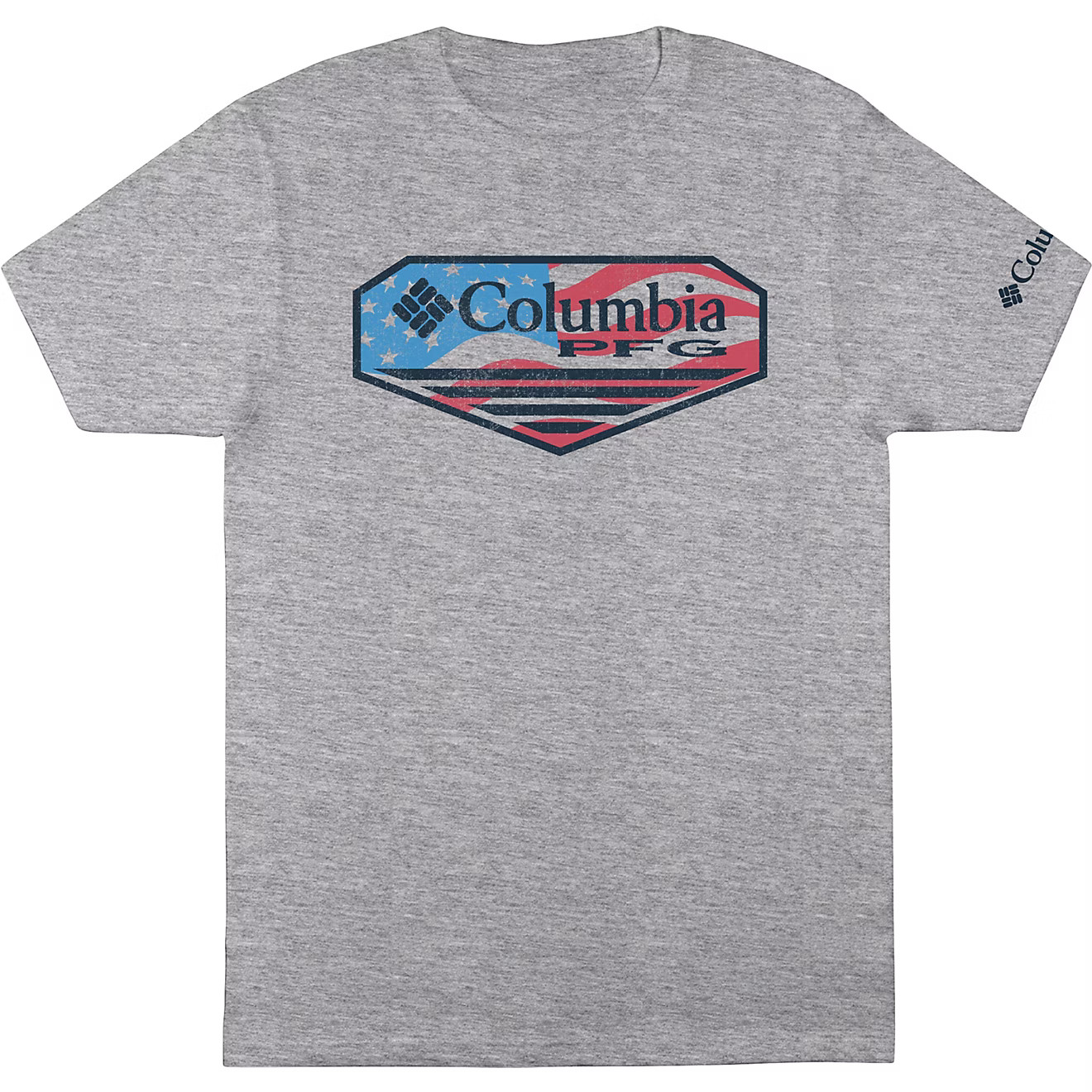 Columbia Sportswear Men's PFG Patriot Way Short Sleeve T-shirt | Academy | Academy Sports + Outdoors