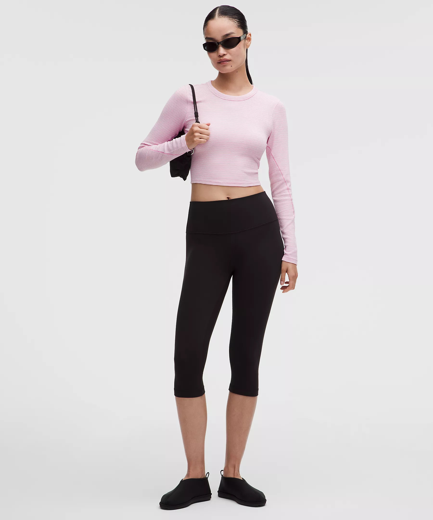 Hold Tight Straight-Hem Cropped Long-Sleeve Shirt | Lululemon (US)