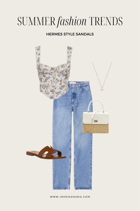 summer fashion trends. summer top. summer sandals. abercrombie jeans. straw bag. straw purse. steve madden sandals. summer outfit. brunch outfit. girly outfit. casual outfit. 

#LTKunder50 #LTKunder100 #LTKstyletip