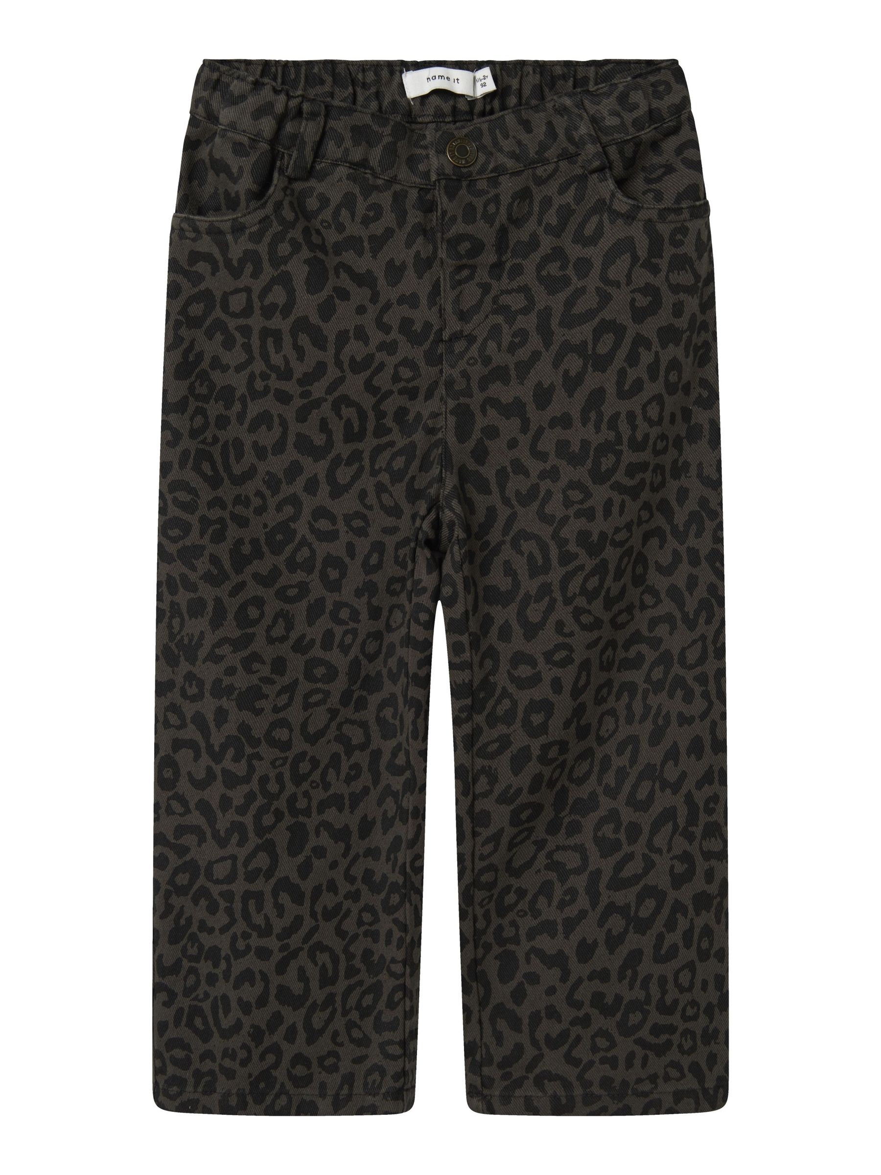 LEOPARD WIDE LEG TROUSERS | Name It