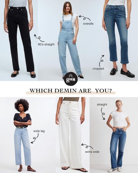 Choose your character- denim edition. When it comes to jeans, Madewell has you covered with every cut, color and wash you could dream of 

#LTKxMadewell #LTKstyletip