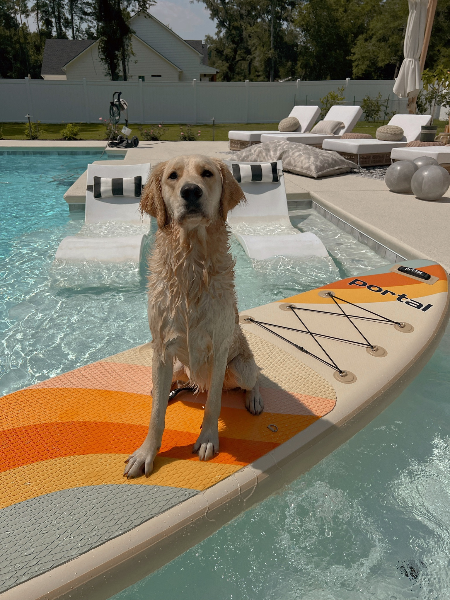 Paddle board from amazon is a YES⚡️🫶🏼🌈super lightweight / cute & easy to carry! Also not terrible price! 

#beachbound #pool #surfsup

#LTKFind #LTKSeasonal #LTKtravel