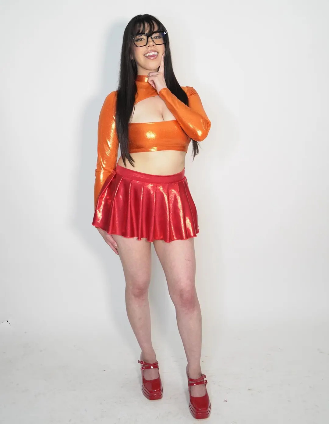 Velma Costume I Scooby Doo Costume I 2000s costume I Halloween Costume I Womens Halloween Costume... | Etsy (US)